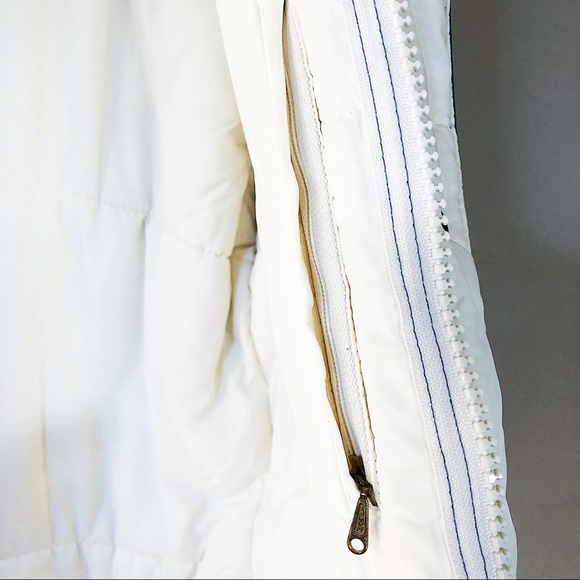 VINTAGE Woolrich blue insulated zip up jacket - Picture 8 of 8